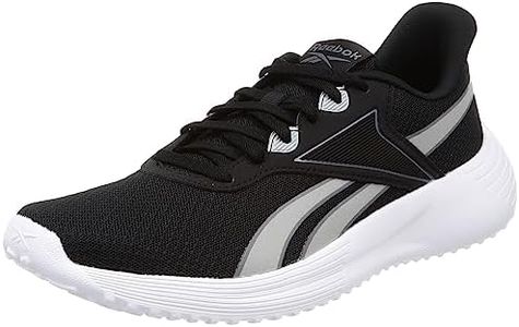 Reebok Lite 3, Sneaker Uomo, CBLACK/PUGRY6/LASLIM, 43 EU