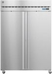 Hoshizaki R2A-FS 55-Inch Two Door Solid Door Reach-in Refrigerator, Stainless Steel, 115v