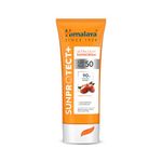Himalaya Sunprotect + | Ultra-light Sunscreen Cream | SPF 50 PA ++++ | 90% Natural Origin Ingredients | Zero White Cast | 98% Broad Spectrum Protection | Sweat & Water Resistant | For Men & Women | 50 g