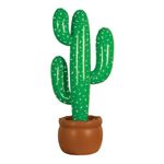 SHATCHI Large Inflatable Cactus Wild West Cowboy Mexican Hawaiian Beach Party Decoration Fiest 86cm Real Size, Green, 1Pc