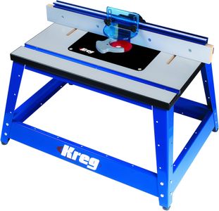 Kreg Router Table – Blue, Durable Work Surface