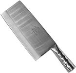 MUNDEYA Heavy Duty Stainless Steel Chef's Chopper/Knife/Meat Cleaver 8.25''/3.5'