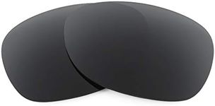 Revant Replacement Lenses Compatible With Ray-Ban New Wayfarer RB2132 52mm, Polarized, Stealth Black