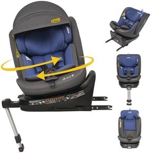 Jovikids Siège Auto Pivotant 360 ISOFIX ECE R129 pour bébé 40cm - 150cm Protections latérales，Bleu