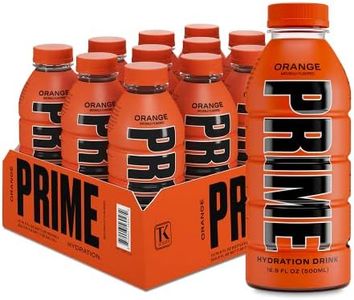 PRIME Hydration ORANGE | Sports Drinks | Electrolyte Enhanced for Ultimate Hydration | 250mg BCAAs | B Vitamins | Antioxidants | 2g Of Sugar | 16.9 Fluid Ounce | 12 Pack