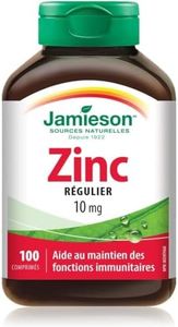 Jamieson Zinc 10mg 100 Tablets