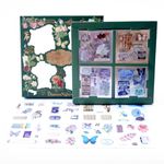 ItsDiannaN - 569+ Stickers (100 Sheets) Vintage, Garden, Flower, Butterflies Sticker Box Set 569 - PET Decorative Stickers,Scrapbooking, Junk Journaling (Grandma's Garden)…