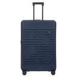 Bric's B|Y Ulisse Spinner Suitcase - Luxury Luggage With Spinner Wheels - Hard Shell Suitcases, Ocean Blue, 30" Expandable