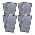 Finest-Filters 8 x Compatible PolyCarbon Carbon Foam Filter Pads to fit Fluval U2 Range of Internal Filters