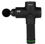 Sports Muscle Massager 2020 Ultra Quiet 20 Speeds Deep Tissue with 6 Heads Hand Held + Exclusive Workout Routine