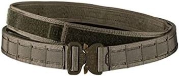 5.11 Tactical Men's Maverick Battle Belt, 1.75" Width and Ergonomic Curve, Inner and Outer Belt, Style 56664, Ranger Green, Large