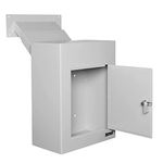DuraBox D700 Through the Wall Drop Box w/ Adjustable Chute Deposit Safe Mail Box