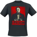 Officially Licensed Merchandise Godfather - The Don T-Shirt (Black), Medium