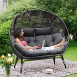 NICESOUL® Double Egg Chair Indoor O