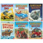 Penny Dale's Dinosaurs 5 Books Set With a Free Stories Audio Book! (Dinosaur Dig!, Dinosaur Zoom!, Dinosaur Rocket!, Dinosaur Pirates! & Dinosaur Farm!)