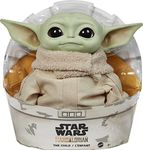 Baby Yoda Star Wars The Child Plush Toy, 11-Inch Soft Figure From The Mandalorian, Multi