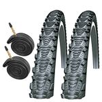 Schwalbe CX Comp 700 x 38c Bike Tyres with Presta Tubes (Pair)