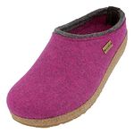 Haflinger Kris Grizzly, Women’s Open Back Slippers, Red (Paprika 42), 6 UK (39 EU)