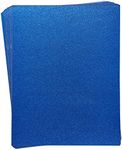 Bright Creations 30 Sheets Royal Blue Glitter Cardstock Paper for DIY Crafts, Card Making, Invitations, Double-Sided, 300gsm (8.5 x 11 In)