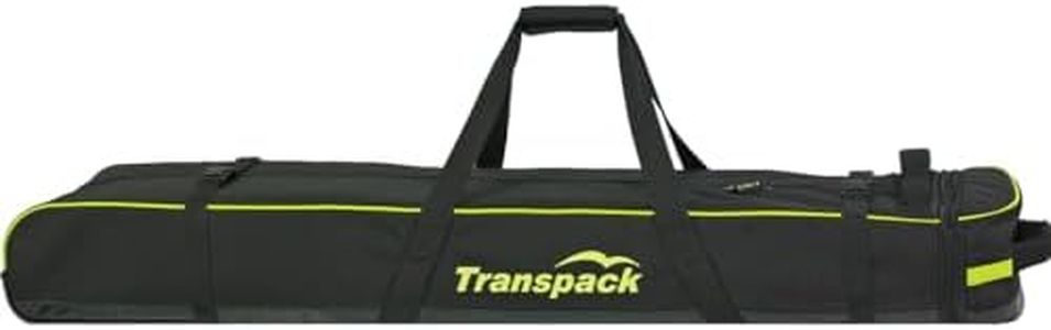 TRANSPACK SKI Vault PRO Boot & Ski Bag, Color: Black w/Yellow Electric (1730-51)