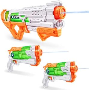 X-Shot Epic Fast Fill (1 Pack) + Micro Fast-Fill (2 Pack) by ZURU Refresh Watergun, X Shot Water Toys, 3 Blasters Total, (Fills with Water in just 1 Second!)