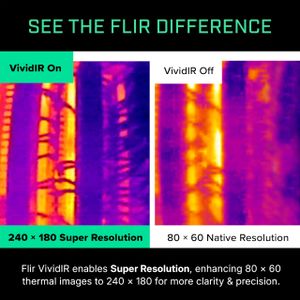 FLIR ONE USB-C Thermal Camera – Portable Infrared Imaging Device