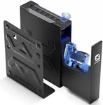 XDeer Biometric Pistol Safe, Quick Access Nightstand Safe for Handguns in Seconds, Portable Lock Box for Car, Truck, Desk, Bedside, or Wall with Fingerprint, Key, and PIN Code Security