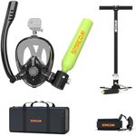 SMACO Mini Scuba Tank with Full Fac