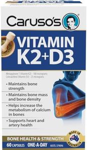 Caruso's Natural Health Vitamin K2 + D3 60 Capsules