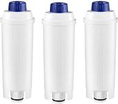 OH DLSC002 Replacement Water Filter Compatible with DeLonghi Automatic Espresso Coffeemaker Bean to Cup 3-Pack Filtre à eau