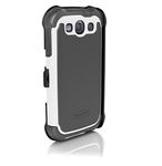 Ballistic SX0932-M185-SG Maxx Case for Samsung Galaxy SIII-1 Pack-Retail Packaging-Charcoal/White