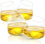 QUAFFER Tilted Whiskey Glasses Tumb