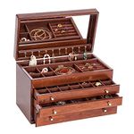 Mele & Co Brigitte Wooden Jewelry Box