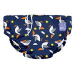 Bambino Mio, Reusable Swim Nappy Pants for Babies and Toddlers, Boys and Girls, Pelican Pier, L (1-2 Years)