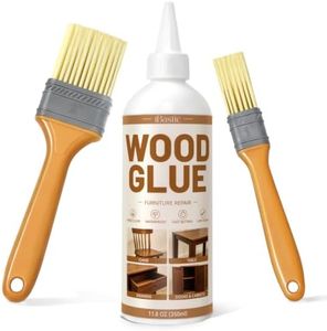 Wood Glue for Furniture Heavy Duty - Waterproof Dries Clear Strong Adhesive