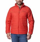 Columbia Mens Silver Falls Jacket, Spicy, L