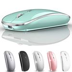 Bluetooth Wireless Mouse for Mac MacBook Pro MacBook Air iMac Laptop Chromebook (Blue)