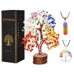 Crystal Tree - Seven Chakra Tree - Bonsai Tree - Healing Crystals - Crystals and Gemstones - Home Decor - Spiritual Gifts