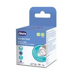 Chicco PhysioTeat Anti-Colic Nipple for Babies (0+ Months) | Perfect Latch Soft Sense Silicon Teat |Slow Flow | Suitable for Wide Neck Feeding Bottles | BPA Free