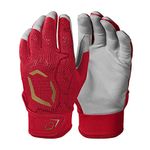 EvoShield Pro-SRZ™ Adult Batting Gloves - Scarlet, Medium