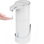 YIKHOM Automatic Liquid Soap Dispenser with Auto Clean, Digital Display 13.5 oz Touchless USB Rechargeable Soap Dispenser, Wall Mounted 7 Levels Adjustable Soap Dispenser Pump for Bathroom, Kitchen