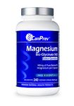 CanPrev Magnesium Bis-Glycinate 140 Extra Gentle | 240 capsules l Supports Energy Production l Strong Bones, Teeth, And Muscles