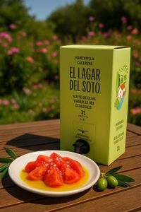 Organic Extra Virgin Olive Oil 3L Bag-in-Box – First Cold Press, Award-Winning EVOO