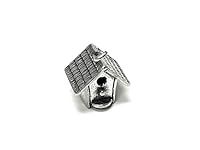 Bird House Charm Sterling Silver 15