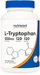Nutricost L-Tryptophan 500mg, 120 C