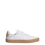 adidas Mens Vulc Raid3r Skateboarding Shoes White/White/Magic Beige 8