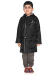 FabSeasons waterproof Long/Full raincoat for kids with hood, Age 9-10 Years