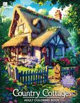 Country Cottages Coloring Book: A Wonderful Relaxing Collection of 40 Gorgeous Cottages for you to Color