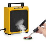 Solder Fume Extractor Solder Smoke Absorber Remover Smoke Prevention Absorber DIY Working Fan SolderingStation for Soldering Welding Repairing