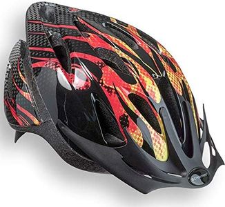 Schwinn Thrasher Boys and Girls Bike Helmet, Kids Age 5-8 Year Old, Dial Fit Adjustment, Lightweight, Fit 47-53 cm, Child Flames
